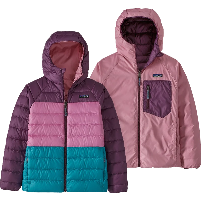 Cool Summer Youth Reversible Down Sweater Hoody