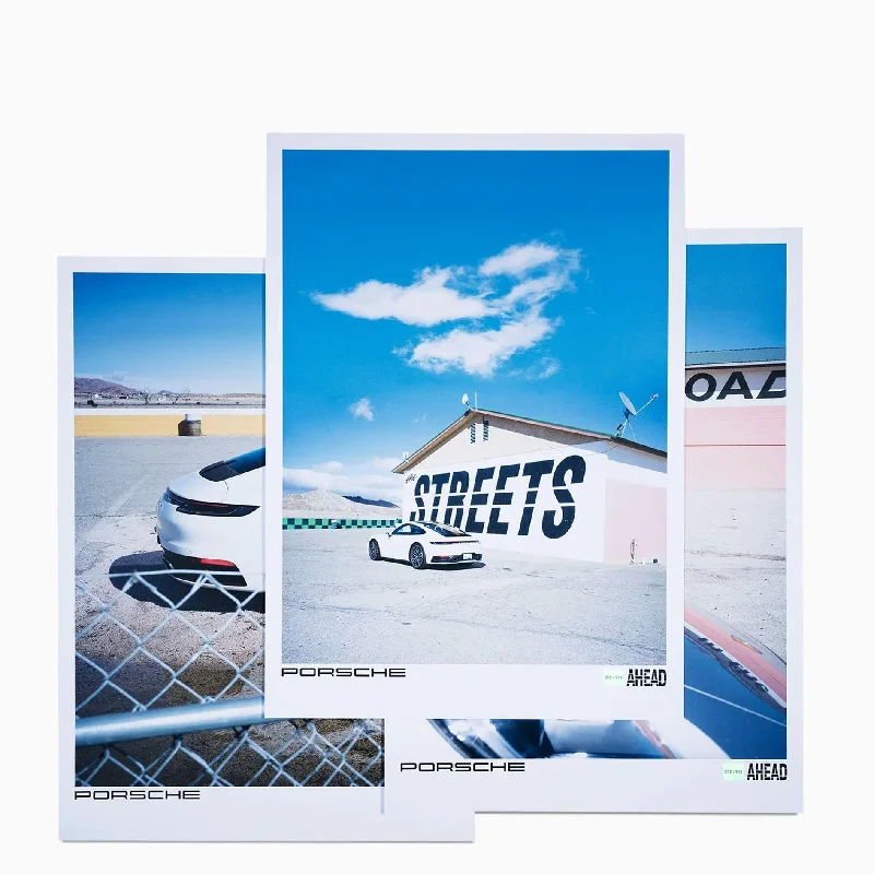 Advanced Design Porsche Southwest Poster Set No. 2, Limited Edition - AHEAD
