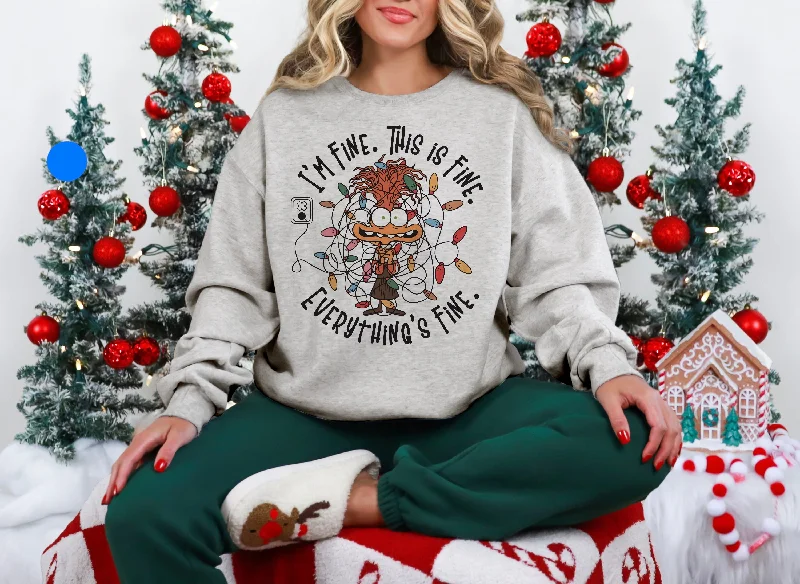 Celebrity Style I’m fine. This is fine. Sweater