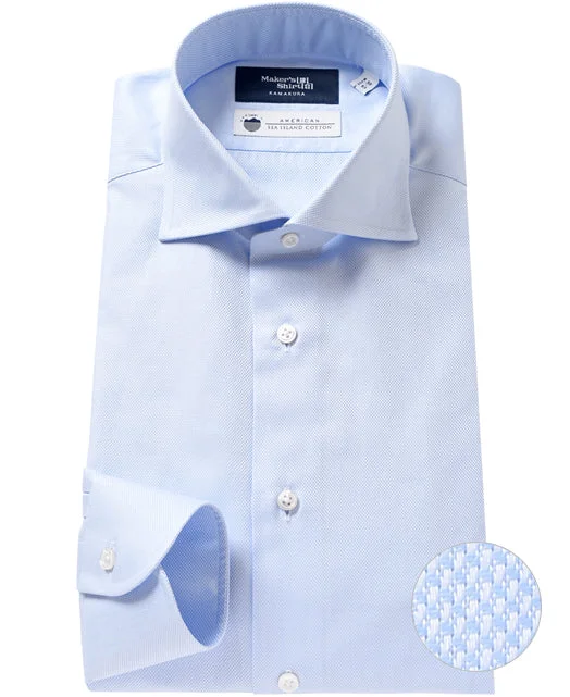 Trends TOKYO SLIM FIT -  Italian Spread  Royal Oxford Sea Island Cotton
