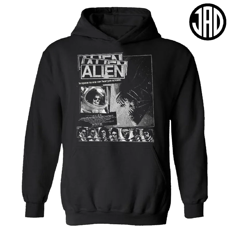 Comfortable And Simple Alien Poster - Hoodie