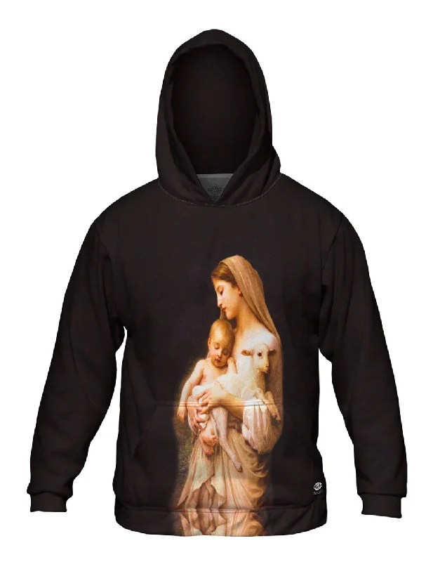 Design Perception "Virgin Mary Jesus and a lamb"