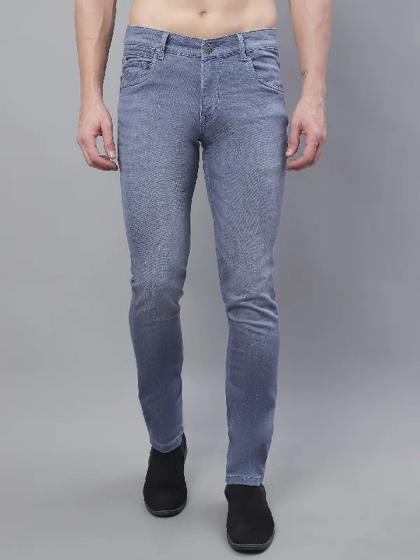 Celebrity Must-have Men's Ultra Narrow fit Heavy Fade Carbon Blue  Jeans