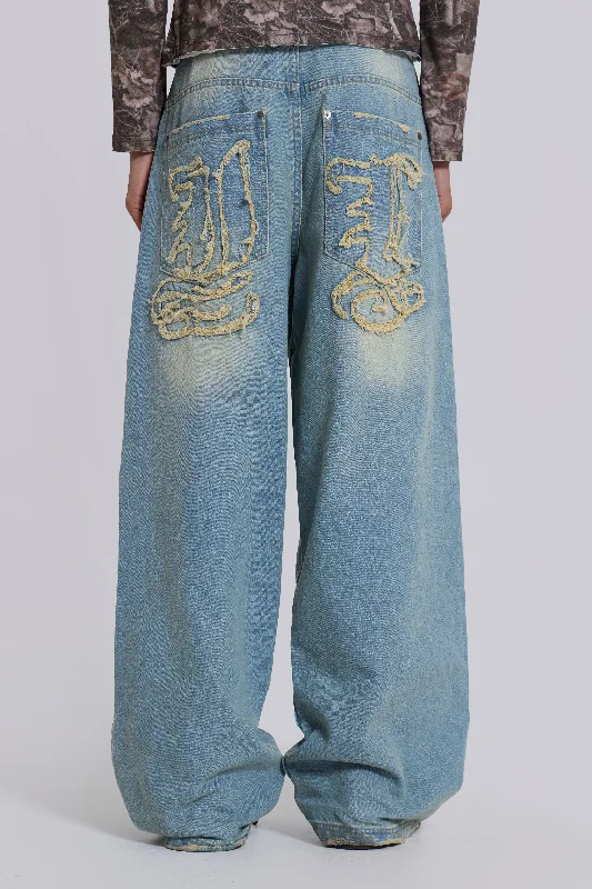 Easy Chic Wear Light Wash J-L Colossus Jeans