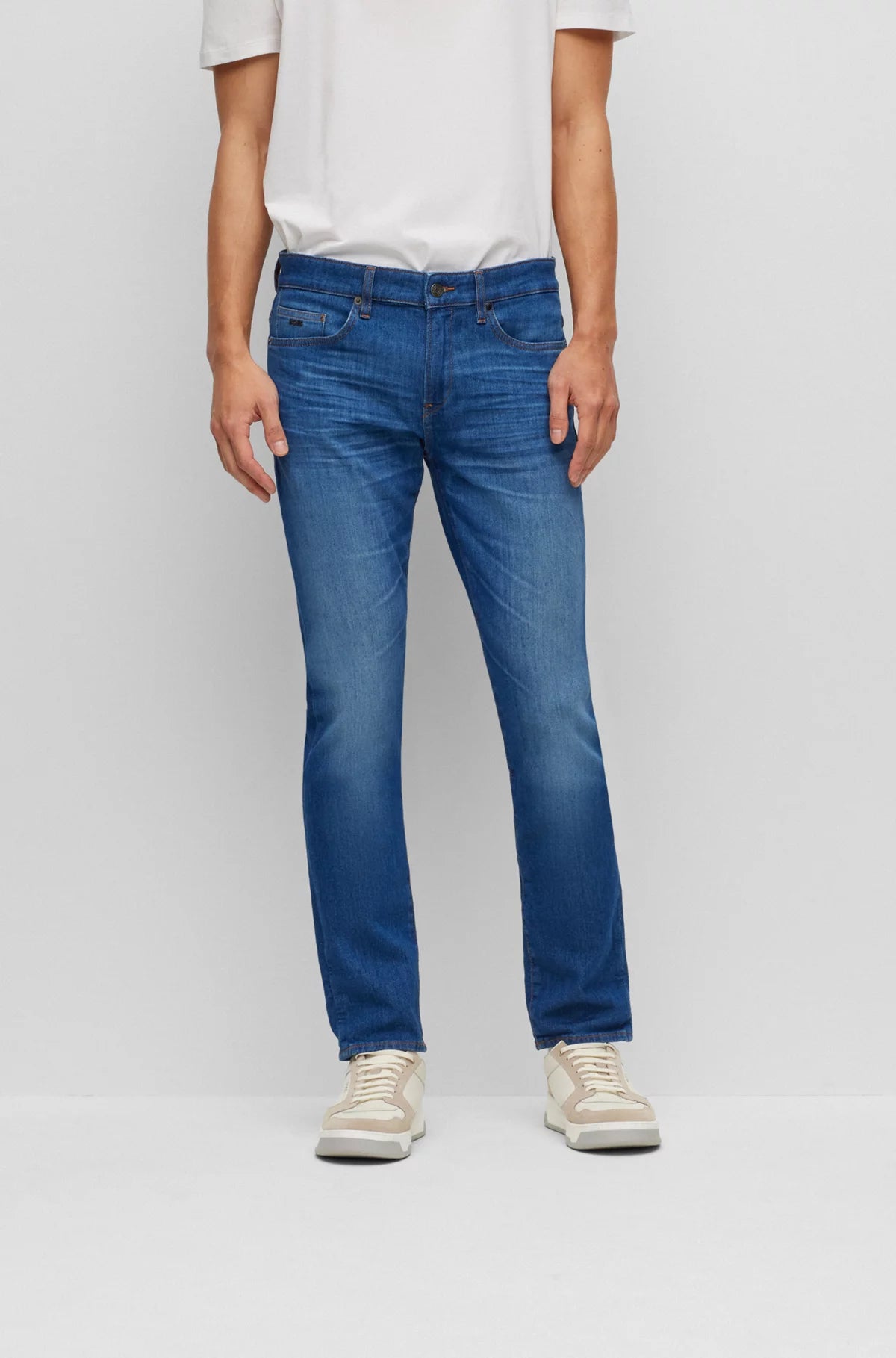Elegant Design Delaware3 Slim Fit Jeans in Super Soft Blue Denim 50488478