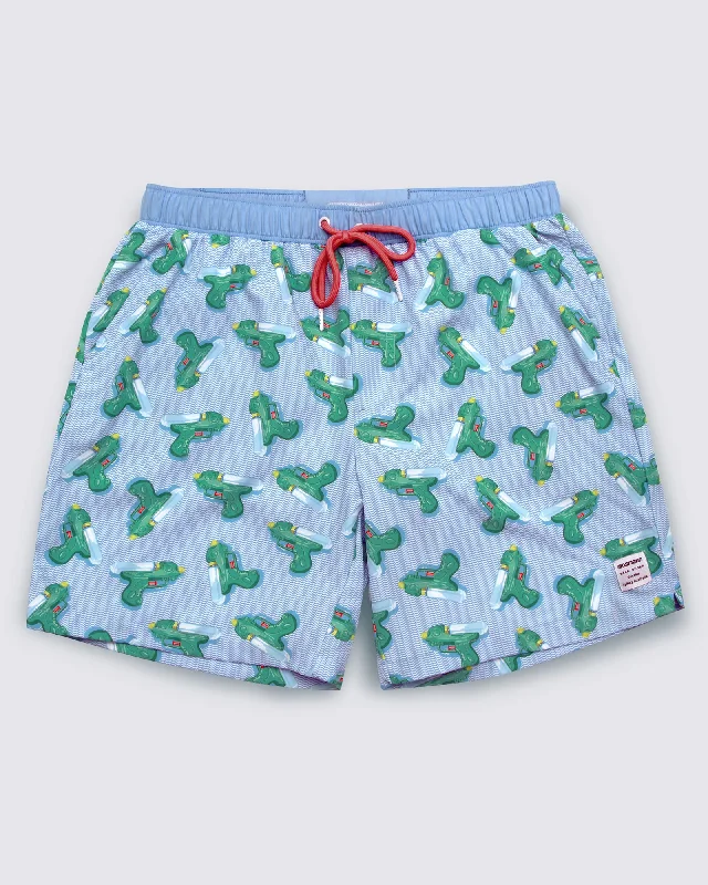 Thin Design Mens Board Shorts - Brewster